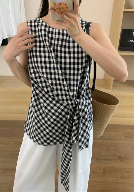 格仔收腰背心