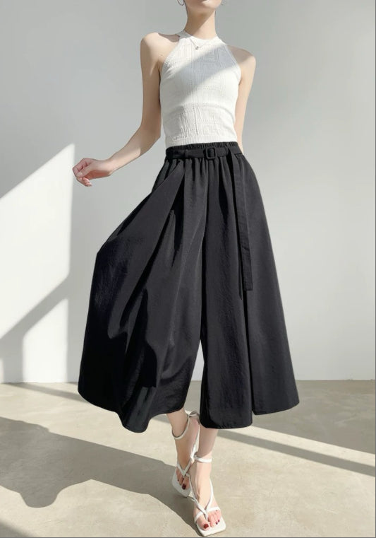 寬鬆裙褲