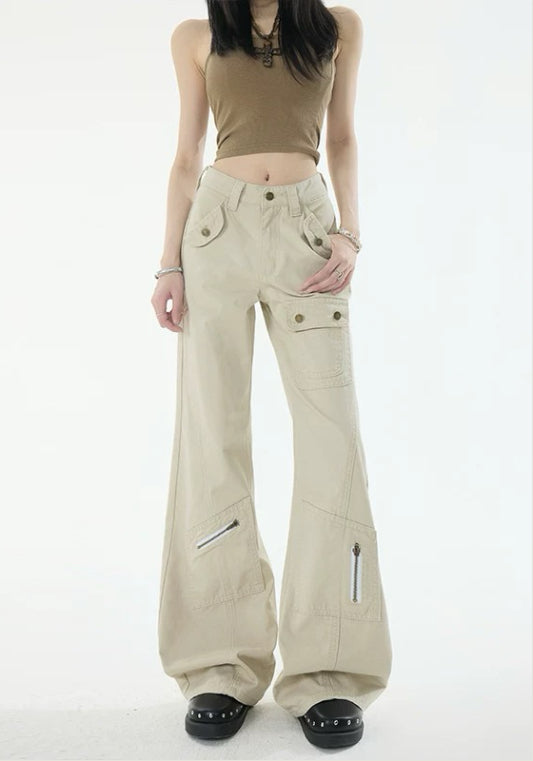 工裝設計款長褲