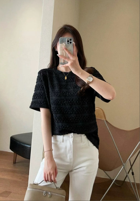 小香風肌理上衣