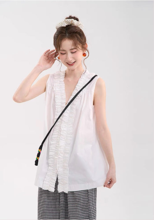 木耳邊背心