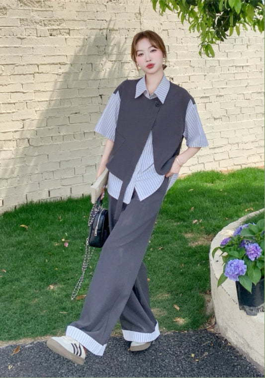 假兩件西裝套裝