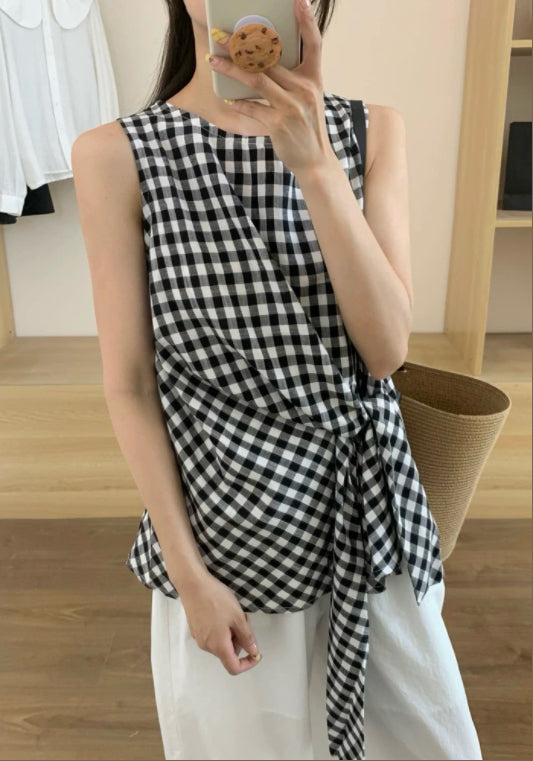 格仔收腰背心
