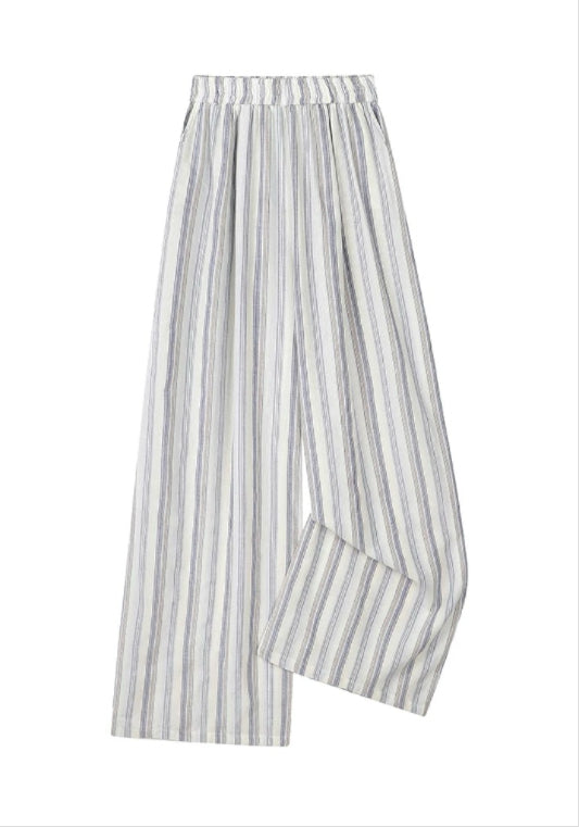 寬鬆條紋褲