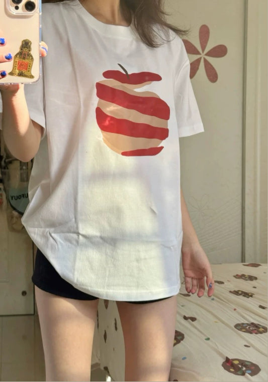 切蘋果T恤