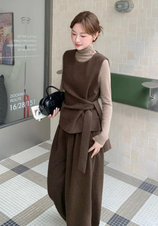 收腰馬甲三件套