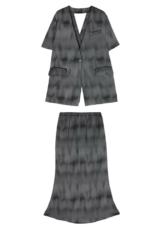 扎染兩件套