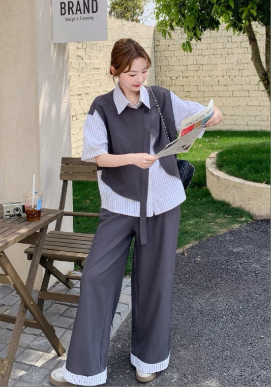 假兩件西裝套裝