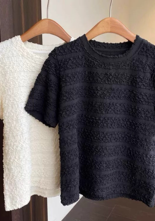 小香風肌理上衣